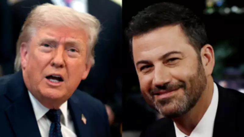Trump Escalates Feud with Jimmy Kimmel, Calls Him a 'Lowlife'