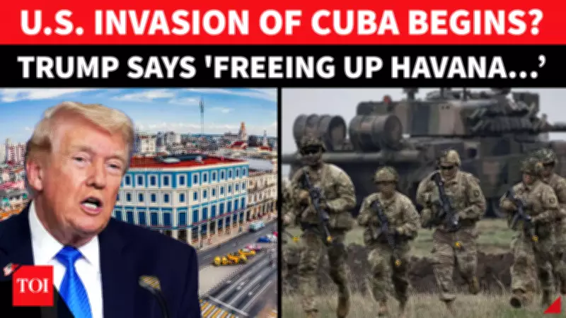 Trump Hints at US Military Campaign in Cuba, Says 'Will Help' Havana