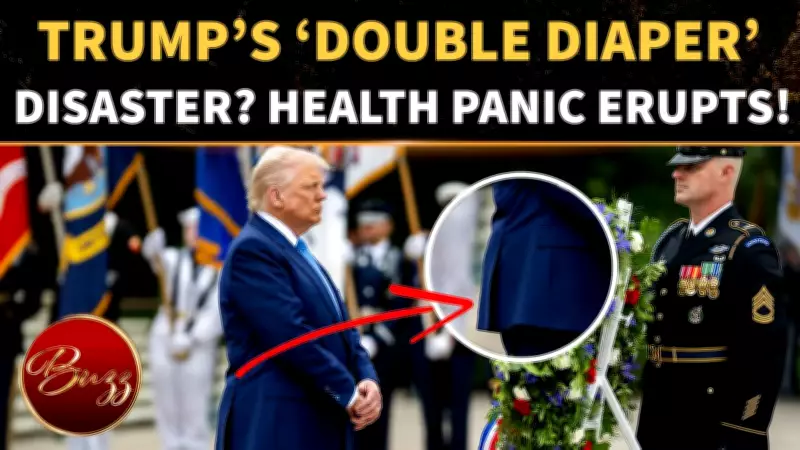 Trump Mocked Over Viral Arlington 'Bulge' Clip Amid Health Rumors