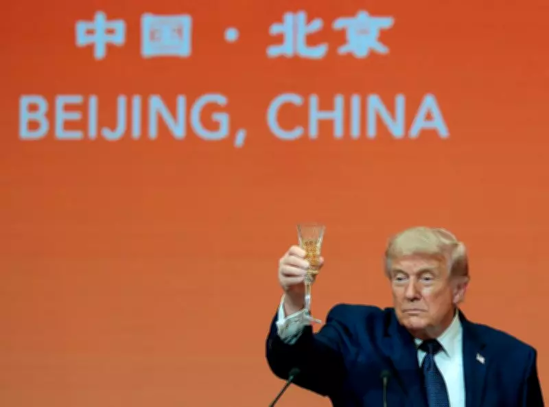 Trump Peppers Toast with Historical References to Illustrate US-China Ties