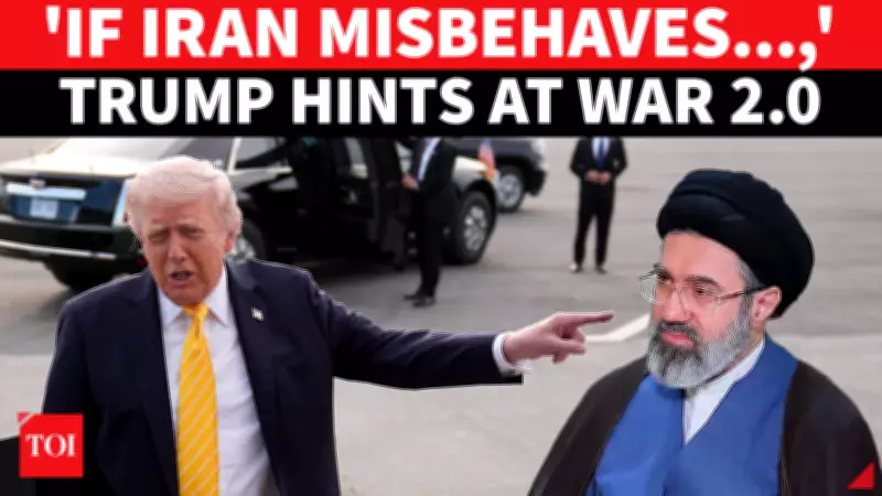 Trump Rejects Iran Peace Plan, Hints at Strikes: 'I'll Let You Know…'