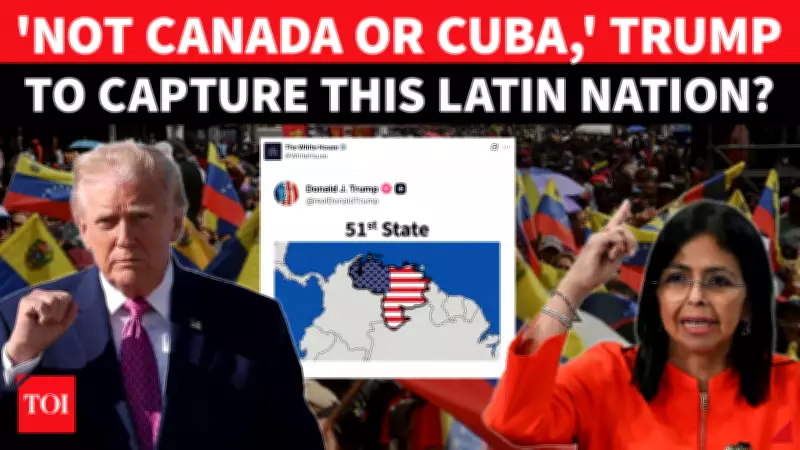 Trump Revives '51st State' Idea Targeting Venezuela Amid Iran War Tensions