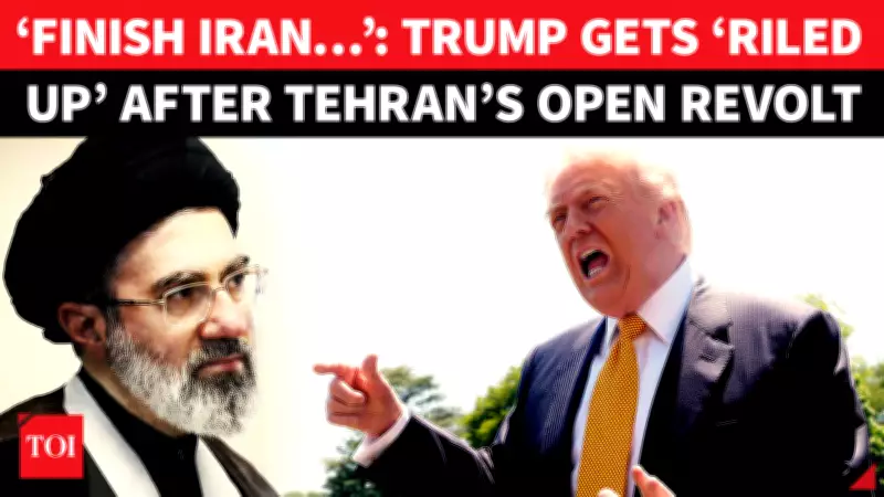 Trump Revives Iran Warning, Threatens to 'Finish the Job' If No Deal