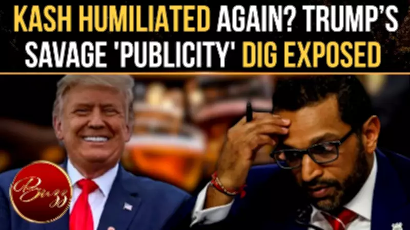Trump Roasts FBI Director Kash Patel in Viral White House Jab