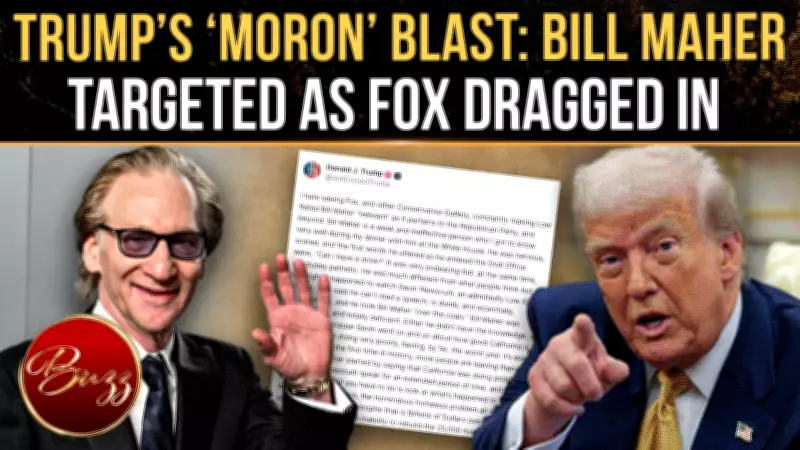 Trump Slams Fox Over Bill Maher as Comedian Fires Back With Sharp Jabs