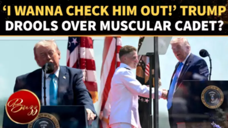 Trump Sparks Frenzy with Awkward Comments on Cadet's 'Perfect Fitness' at Graduation