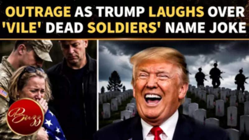 Trump Sparks Fury With Memorial Day Joke at Arlington Cemetery