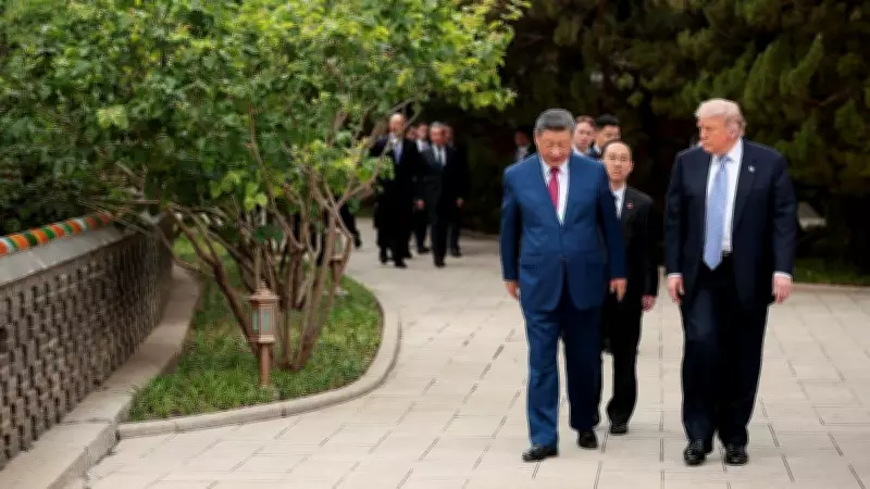 Trump Surprised by Age of Trees During Xi's Secret Garden Tour in China