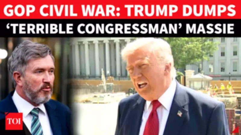 Trump Targets Massie, Backs Gallrein in Kentucky GOP Race