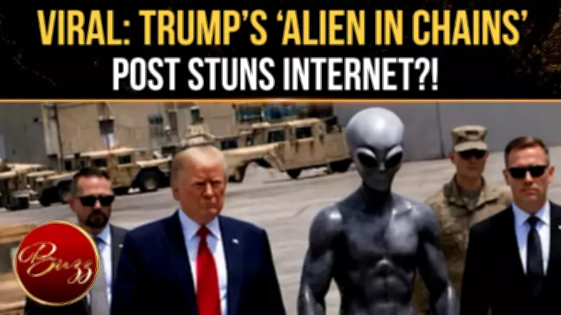 Trump's AI Alien Image Sparks UFO Disclosure Frenzy and Conspiracy Theories