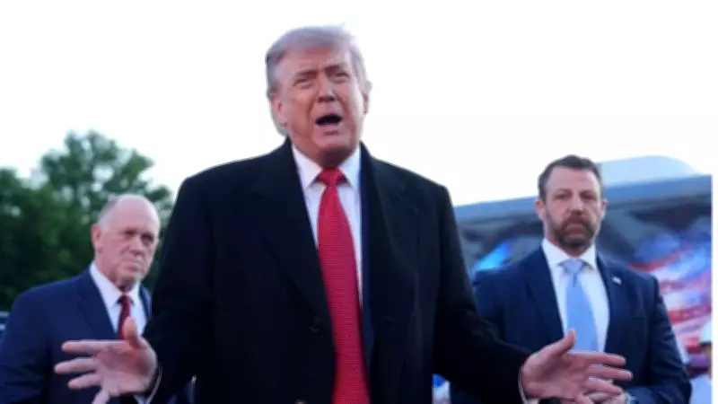 Trump's 'Knock Them Out' Warning to Iran After Strait of Hormuz Attack
