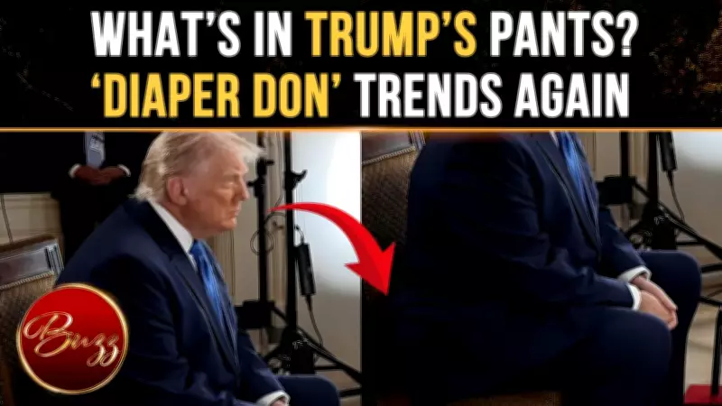 Trump's Pants Spark Meltdown Online as 'Diaper' Rumors Resurface