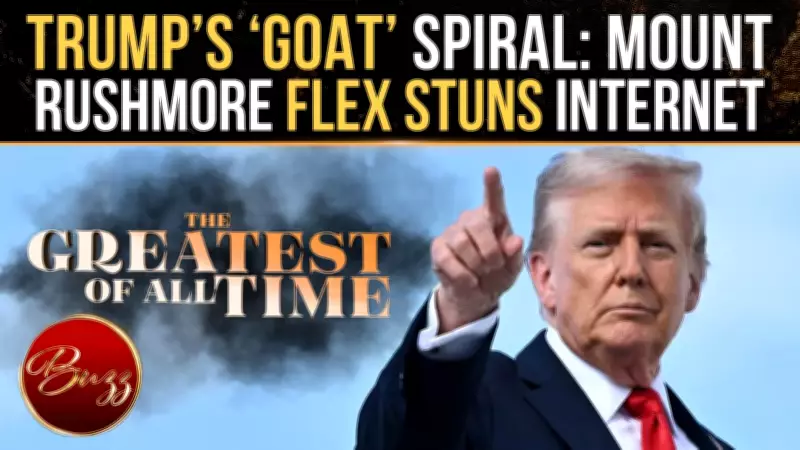 Trump's Self-Praise Blitz: AI Mount Rushmore, 'GOAT' Claims Go Viral