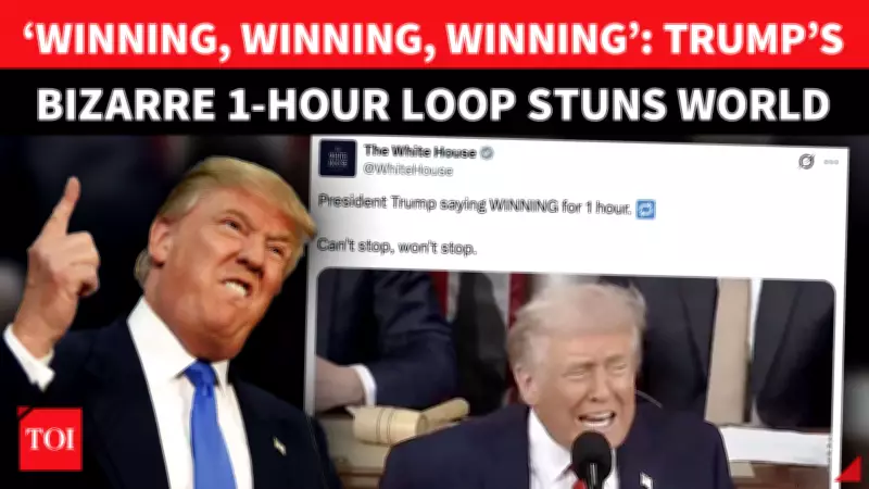 Trump's 'Winning' Loop Video Goes Viral Amid Iran Tensions