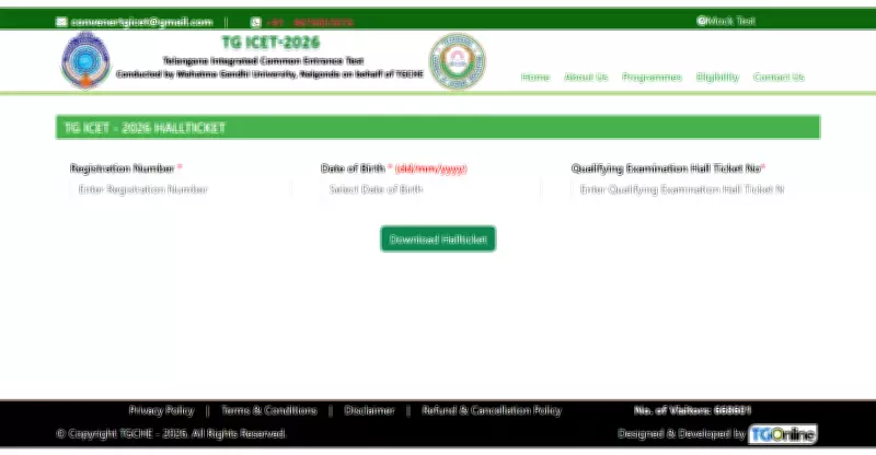 TS ICET 2026 Hall Ticket Released: Download Admit Card Now