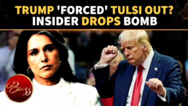 Tulsi Gabbard's Exit Sparks Chaos as Source Claims Trump White House Pushed Her Out