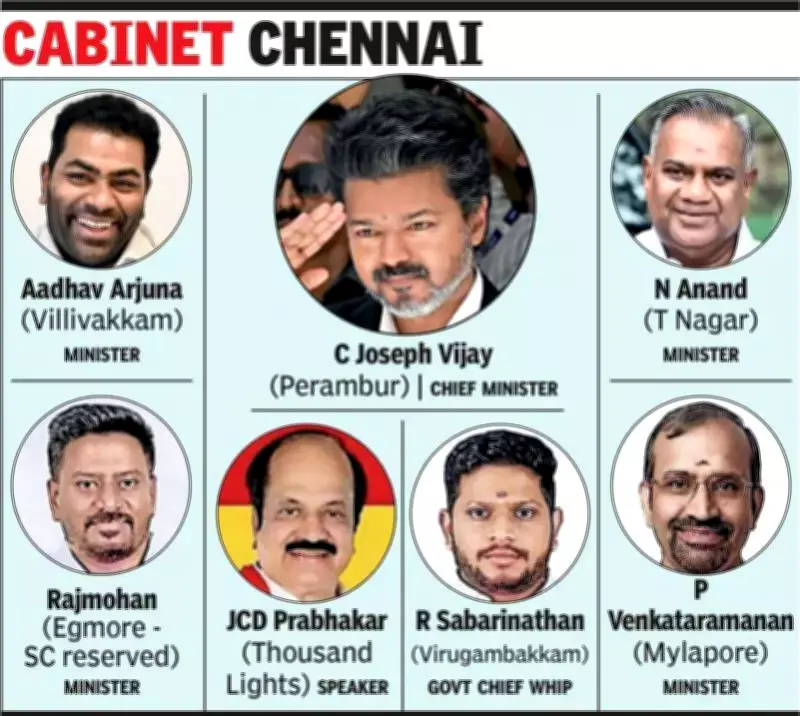 TVK City MLAs Dominate Ministerial Berths in Tamil Nadu Cabinet