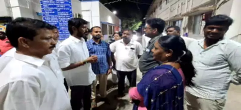 TVK MLAs Inspect Govt Hospitals in Trichy, Raise Infrastructure Demands