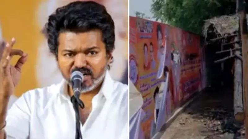 TVK office torched in Trichy ahead of Tamil Nadu election results