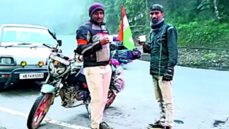 Two Karnataka Youths Complete 7,000-Km Bike Expedition to Nepal in 22 Days