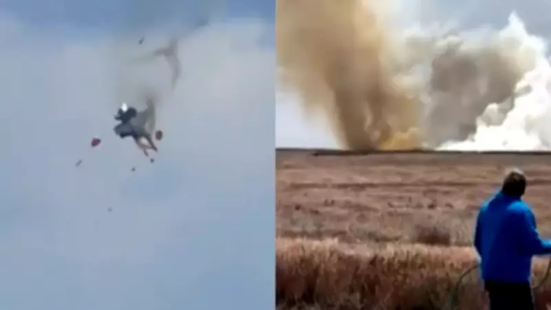 Two US Navy Fighter Jets Collide Mid-Air During Air Show in Idaho
