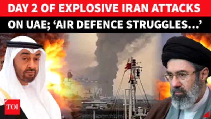 UAE Air Defenses Intercept Massive Iranian Missile and Drone Barrage
