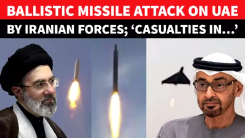 UAE Intercepts Iranian Missiles; Debris Injures Three in Populated Areas