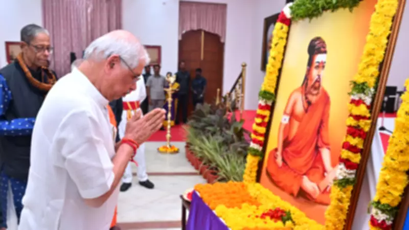 Udhayanidhi slams governor over saffron-clad Thiruvalluvar portrait