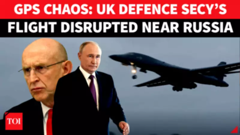 UK Defence Secretary Healey's RAF Flight Hit by GPS Jamming Near Russia