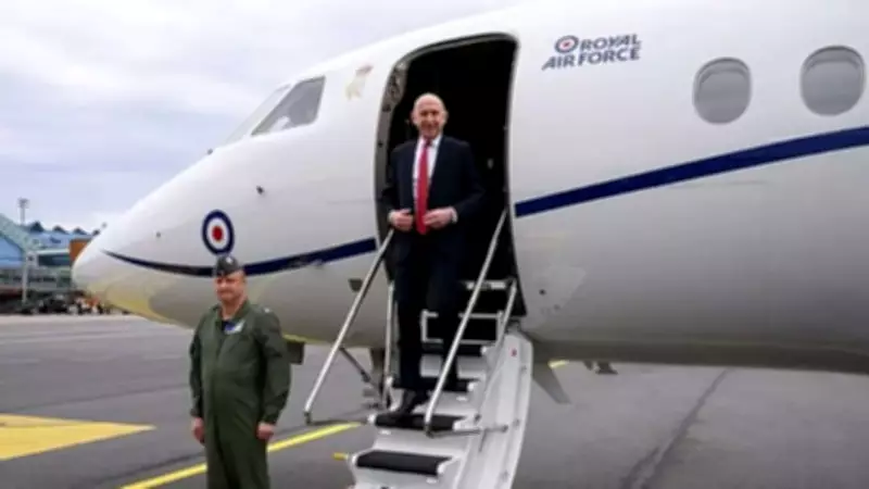 UK Defence Secretary's Jet GPS Jammed Near Russian Border for 3 Hours