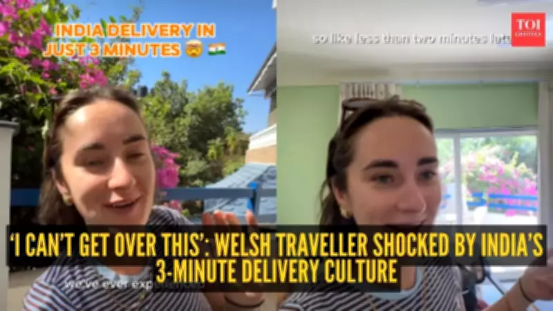 UK Traveler Stunned by 3-Minute Blinkit Delivery in India, Internet Reacts
