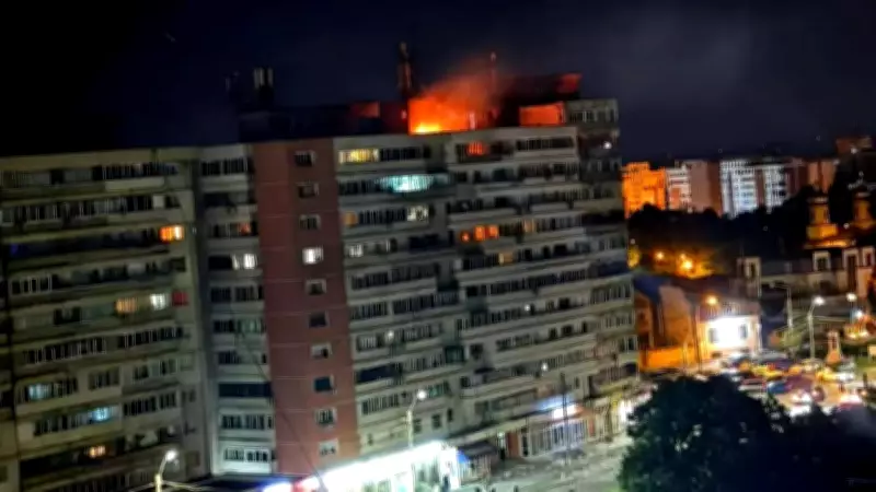 Ukrainian Drones Hit Russian Oil Tanker and Depot, Triggering Fires