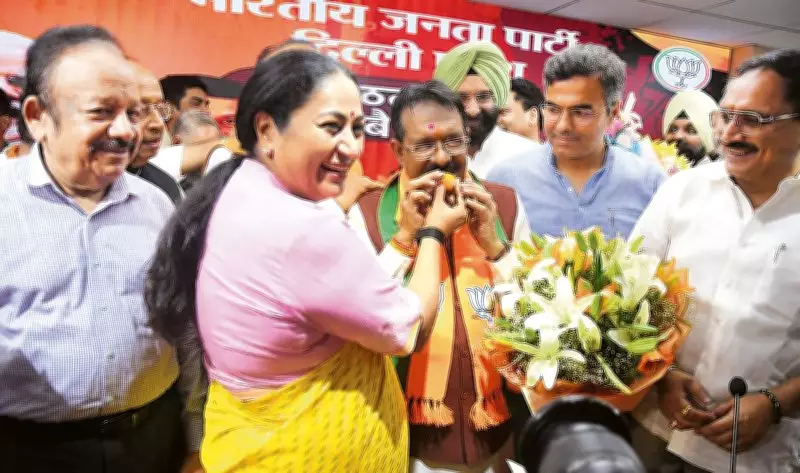 Union Minister Harsh Malhotra Appointed Delhi BJP President