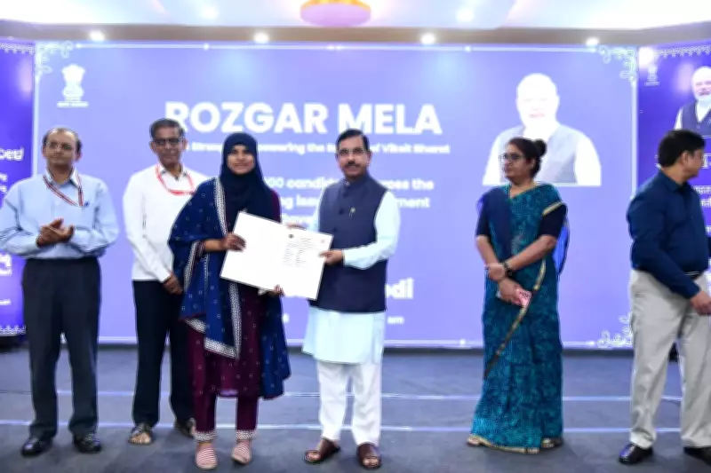 Union Minister Pralhad Joshi Lauds Rozgar Parva for Boosting Employment