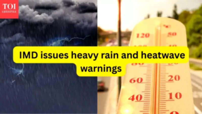 Unusual Weather Split: Monsoon Advances, Heatwave Persists in India
