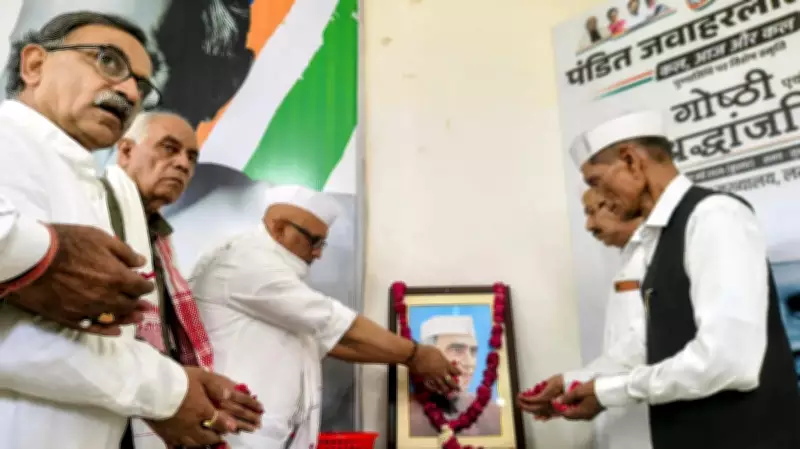 UP Congress pays tribute to Nehru, slams BJP over governance and institutions