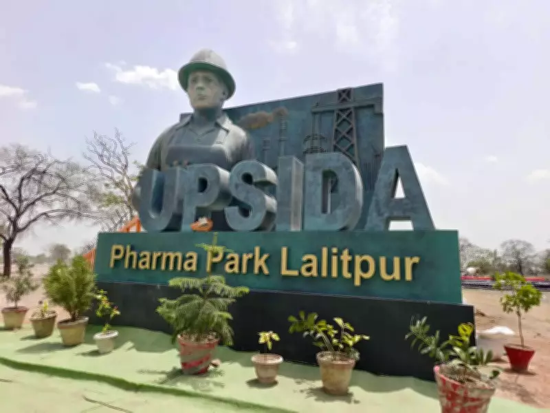 UP Minister Inspects Pharma Park in Lalitpur, Says Project to Transform Bundelkhand
