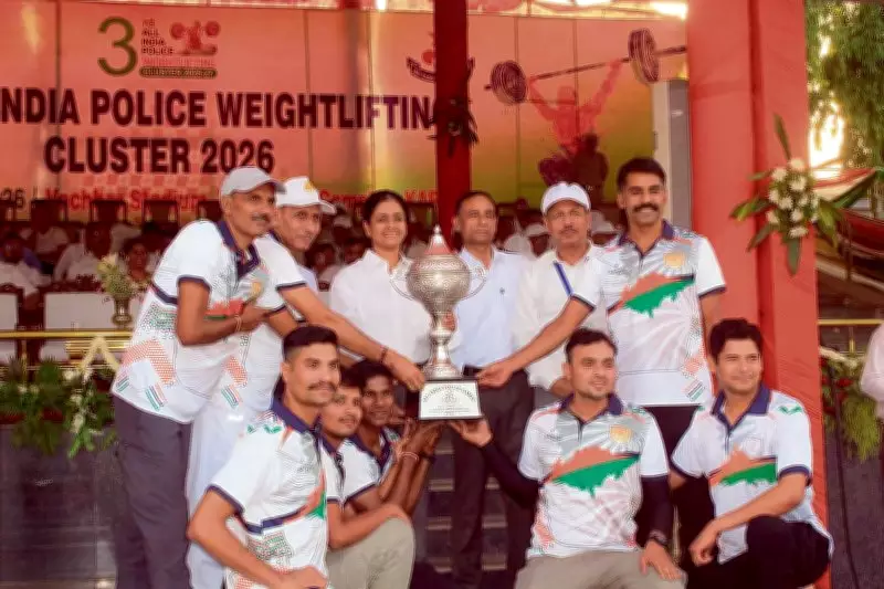 UP Police Clinch Top Spot at All India Police Weightlifting Cluster