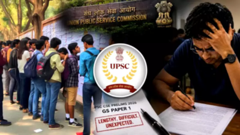UPSC Prelims 2026: Aspirants Call GS Paper Toughest Ever, Struggle With Length