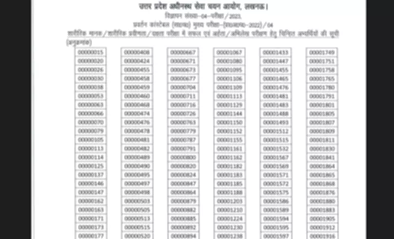 UPSSSC PET Result 2026 Released for Forest Guard, Wildlife Guard, Enforcement Constable