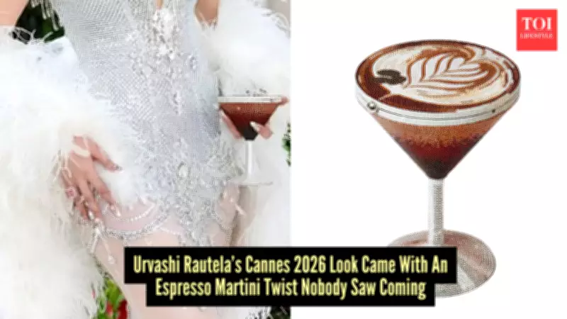Urvashi Rautela's Rs 5.5 Lakh Martini Clutch Steals Show at Cannes