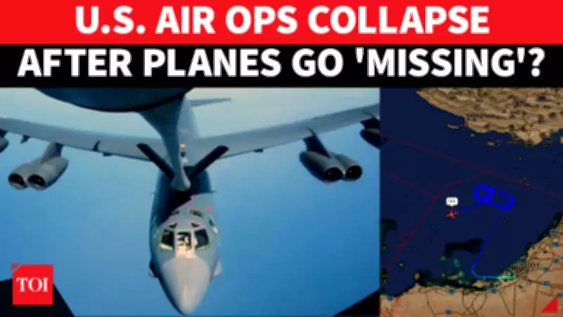 US Air Activity Drops Sharply Over Europe and West Asia Amid Iran Tensions