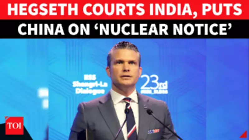 US Defense Chief Hegseth Takes Hard Line on China, Strengthens India Ties at Shangri-La Dialogue