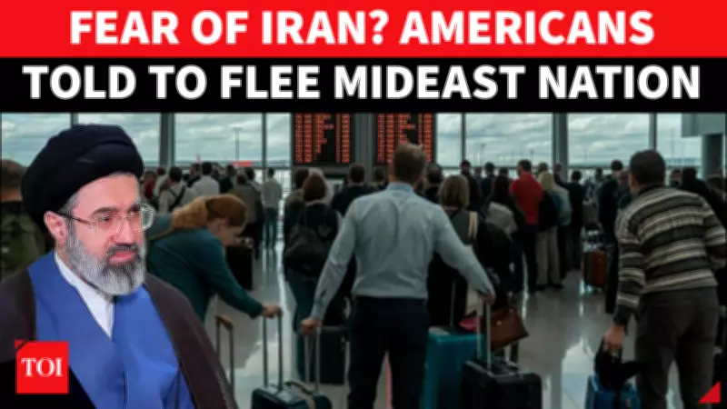 US Embassy in Baghdad Urges Americans to Leave Iraq Immediately Amid Iran Tensions