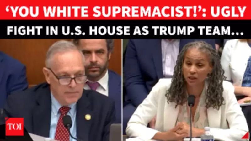 US House Hearing Erupts Into Chaos Over White Supremacy Debate