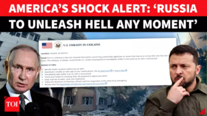 US Issues Red Alert on Imminent Russian Air Strikes After Ukraine Dorm Attack