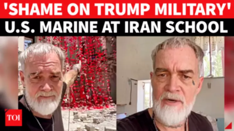 US Marine Veteran Blames Trump for Minab School Deaths in Viral Video