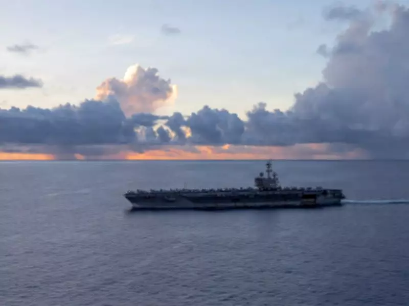 US Navy Opens Fire on Iranian Vessel in Gulf of Oman Amid Naval Blockade