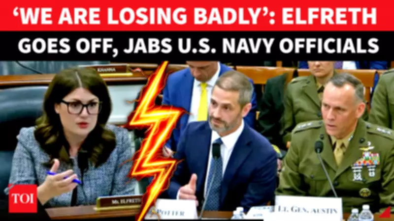 US Navy Shipbuilding Chaos Erupts in Heated Hearing; Elfreth Blasts Officials