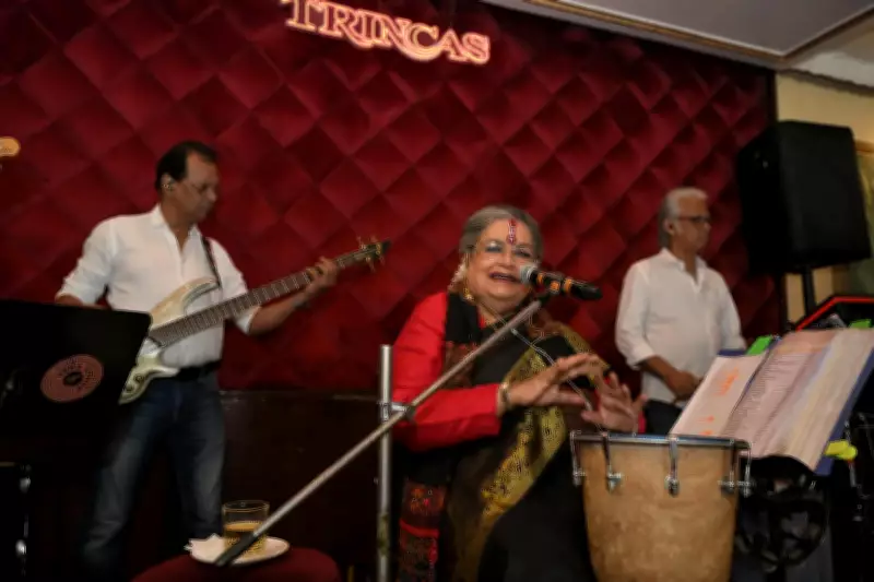 Usha Uthup Returns to Trincas Stage, Reviving Kolkata's Live Music Culture